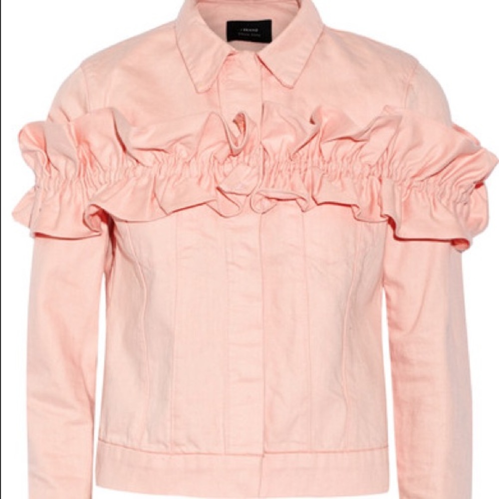 J brand x Simone Rocha denim ruffle NWOT